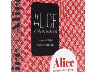Caixa Alice+Alice (no país das maravilhas + através do espelho)