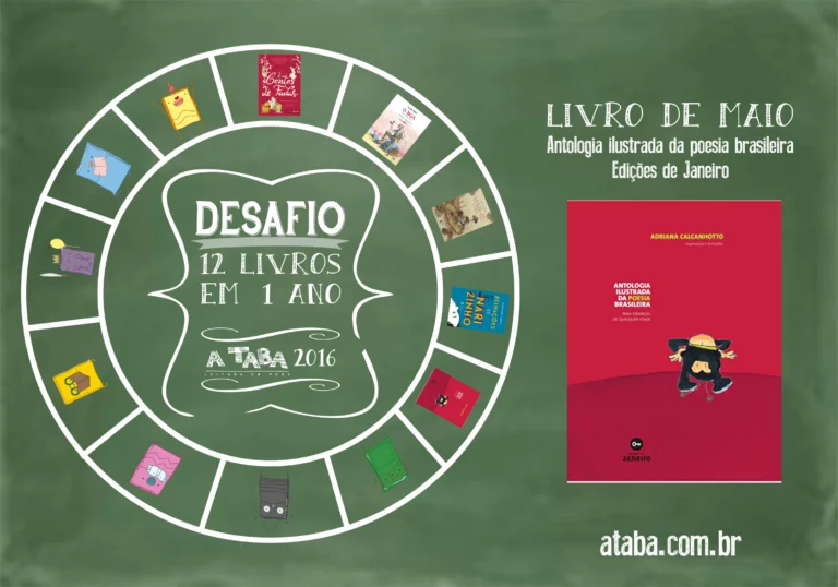 Desafio A Taba – 12 livros em 1 ano – Antologia ilustrada da poesia brasileira