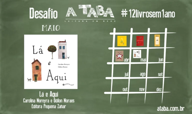 Desafio A Taba 12 livros em 1 ano – Lá e aqui